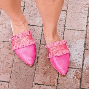 NEW Michelle McDowell Carmen Mule in Pink